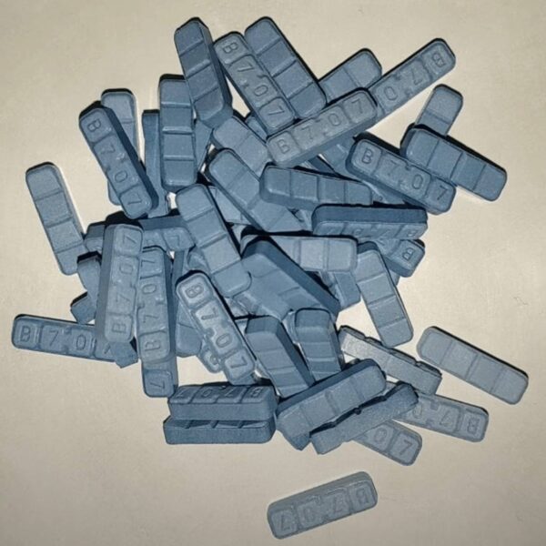 xanax bars blue b707